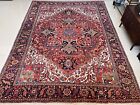 Superb Antique Hand-knotted Exquisite Heriz Rug 9    6    X 12    8     inv1000  10x13