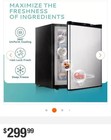 Simzlife 2 1 Cu Ft Upright Freezer Reversible Door Grey Stainless Stee
