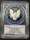 2019 W Proof Silver Eagle Pcgs Pr70 Fdi Mercanti Engraver Congratulations Fun