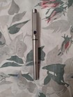 Parker 25 Bluematte Medium Stainless Steel Nib Fountain Pen England 