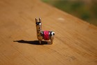 Small Llama Figurine  Metal