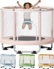 55  Trampoline For Kids  440lbs Capacity Indoor   Outdoor Toddler Trampoline    