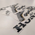 Honda 50hp   50 Gold Decal Set  2000 - Replacement Four Stroke Outboard Stickers