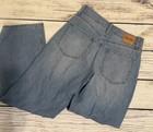 Hollister Ultra High-rise Baggy Jeans Light Wash Blue Distressed Ripped 4r 27r