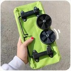 Foldable Rolling Grocery Cart  Expandable Waterproof Shopping Bag With Wheels Us