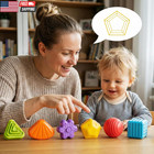 Montessori Sensory Cube Toy For Toddlers