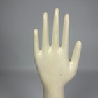 Vintage Porcelain Glove Mold Hand Form Baxter Size L Jewelry Display 1990s