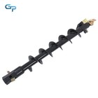 2  Hex Drive 6 x48  Auger Bit  Fits Popular Skid Steer Post Hole Digger Models