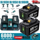 18v 12 0ah Bl1860b Battery For Makita 18 Volt 6 0ah Lxt Li-ion Bl1830   Charger
