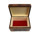 Large Pet Urn Cat Dog Paw Print Wood Box Cremation Ashes Wood Chest Memorial Box