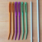  12 Pcs Sewing Needle Travel Plastic Weaving Needles Tapestry For Yarn