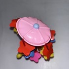 Orig 1940 s Celluloid Spinning Chick Wind-up Toy - Made In Japan With Key