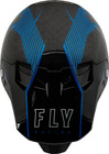 Fly Racing Formula Carbon Tracer Helmet Blue Black 73-4440m Size Medium Ece dot