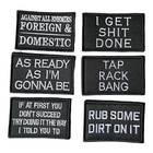 Army Marine Military Funny Humor Morale Tactical Patches Hook Loop