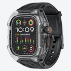 For Iwatch Series 10 46mm Clear Military Protective Cover Tpu Bumper Sport Case