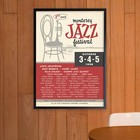 1958 Monterey Jazz Festival Jazz Poster - The First Mjf - Monterey  California