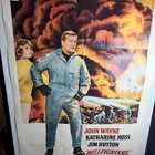 Hellfighters  1968  Original Vintage Movie Poster 27x41 John Wayne  1772 