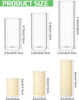 3 Pillar Candle And Holder  S  Ivory White