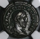 236 Ngc Ch Vf Maximinus Egypt Alexandria Tetradrachm Helios Pedigree  22031703c 