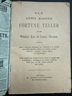 Very Rare Antique 1880 Old Gypsy Madge   s Fortune Teller   Witches Key Complete