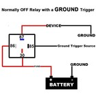 4-pin 40 30amp 12v Relay Kit Spst 12-volt 1-pack Automotive Relay 1 Pack