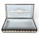 Vintage Florentine Style Gilt Wood Tissue Box Holder Vanity Hollywood Gold Decor