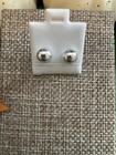 Sterling Silver 925 Women Stud Earrings 10 Mm
