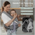 6-in-1 Baby Carrier Adapt To Newborn  Infant   Toddler Greyish Fruit-team