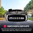 Cobra Rad 480i Radar laser Detector Oled Bluetooth Black 1 Count