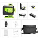 Huepar 4d 16 Lines Green Laser Level Auto Self Leveling 360 Rotary Cross Measure