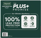 Depend Protection Plus Ultimate Underwear Women Large  68 Ct