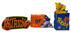 Disney Mcf Winnie Pooh Trick Or Treat Halloween Figurine Set Eeyore Pumpkin