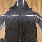 Frogg Toggs All Sport Rain Suit Black Size Xl Style  eh101-01 With Carrying Bag