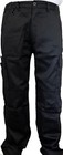 Men s Combat Cargo Work Trousers Semi Elasticated Waistband With Knee Pad Pocket