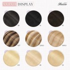 Clip In 8a  Human Real Remy Hair Extensions Full Head Double Drawn Blonde 8pcs