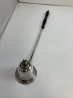 Vtg Gorham Sterling Silver 760 Black Wood Handle Candle Snuffer 9 3 8  2 Avail