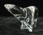 Maleras Sweden Glass Polar Bear By Folke Walving