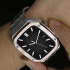 Stainless Steel Band Metal Case For Apple Watch 9 8 7 6 5 4 Se 45 44mm Mod Kit