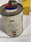 Miller Lite Mini Beer Can Table Cigarette Lighter Holds Bic Lighter
