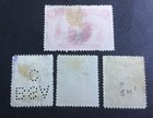 Rhodesia  1896-1923 Used Lot Of 4