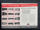 United States Steel Railroad Box Cars Train American Vintage Print Ad 1955