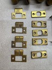 6 Reclaimed Victorian Brass Door Knobs   Handles   Old Vintage Antique Original