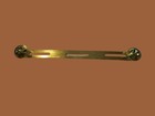 Triple Brass Service Three 3 Ribbon Bar Holder Mounting Bar U s Military Veteran