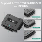 Usb 3 0 To Sata Ide Converter Kit For 2 5 3 5  Hdd Ssd External Disk Adapter
