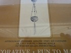 Vintage 7ft Macrame Jute Plant Hanger Kit New In Box Talisman Creations