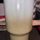 Ombre Glitter Beige Water Bottle Metal straw  Tumbler New In Box Free Shipping