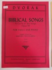 Dvorak Biblical Songs Op99 High Voice Vol 1   2 Vocal Piano Sheet Music 10 Songs