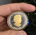 2024 Canada Peace Dollar 1 Oz Fine Silver Gilded Proof Coin Uhr