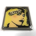 Raven Images Blonde Chrome Mini Compact Mirror 2-1 4   x 2-1 4    New Old Stock