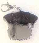 Schnauzer Dog Gray Face Purse Charm Dangle Zipper Pull Jewelry